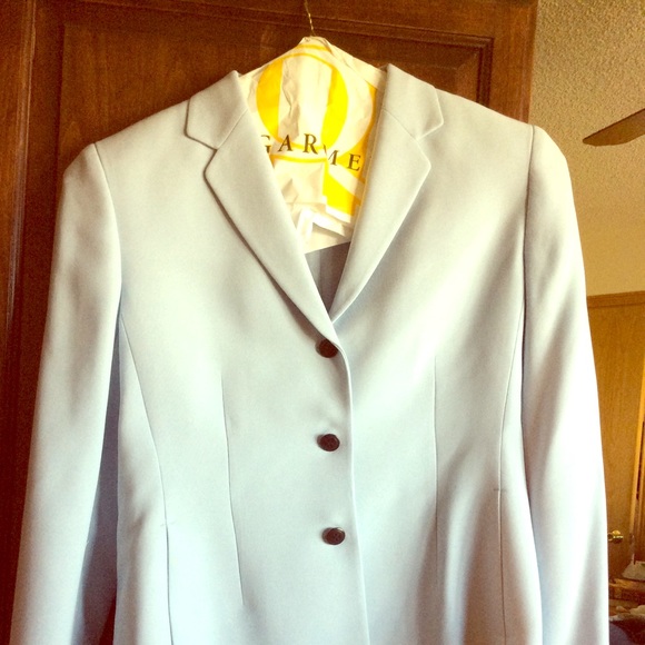 Petite Sophisticate Jackets & Blazers - Petite Sophisticate❤️ Powder Blue/ Navy suit sz 8